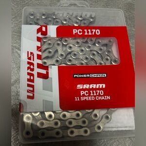 SRAM PC-1170 Chain - 11-Speed, 114 Links, Silver/Gray